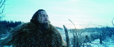 This photo provided by courtesy of Twentieth Century Fox shows, Leonardo DiCaprio as Hugh Glass, in a scene from the film, "The Revenant," directed by Alejandro Gonzalez Inarritu. The 73rd annual Golden Globe nominations in film and television categories will be announced Thursday morning, Dec. 10, 2015, in Beverly Hills, Calif. (Courtesy Twentieth Century Fox via AP)